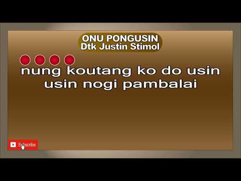 ONU PONGUSIN Dtk Justin Stimol #justinstimol #onupongusin