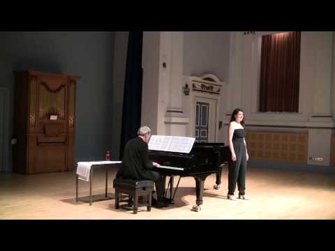 Katie Reimann Final Recital - Quando m'en vo, song to the moon, Faure and others