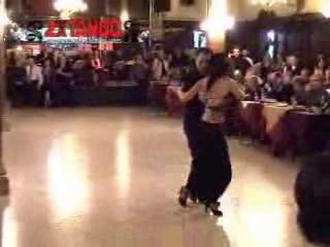  Giselle Anne  and  Gustavo Naveira  are  dancing  to  the  vals  "  Pobre Flor  "