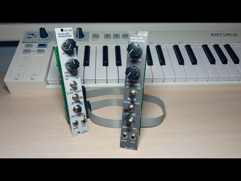 AD/AR envelope generator demo