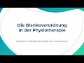 Die Blankoverordnung Webinar Für Rezeptionskräfte Und Interessierte