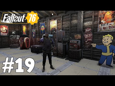 Setting Up Camp - Fallout 76 Walkthrough - Part 19 - No Commentary (PS4)