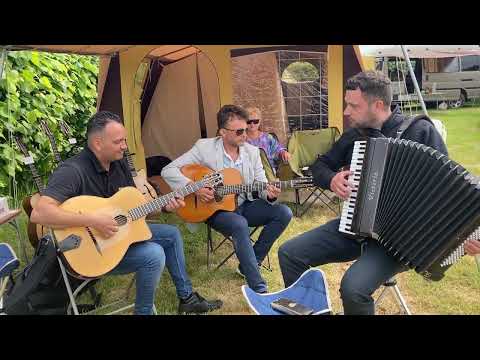 Djangology - Mozes Rosenberg, Johnny Rosenberg and Jonny Kerry at Django In The Bay 2023