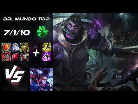 TOP Dr. Mundo vs Vayne - EU Grandmaster Patch 25.S2.3