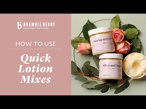Olive and Argan Quick Lotion Mix