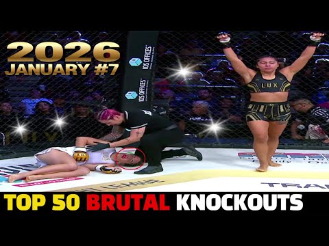 Top 50 Best Knockouts January 2026 | MMA & Muay Thai•Kickboxing #7