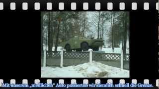 Hilfstransport nach Weißrussland im Februar 2012