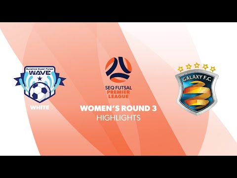 SEQ FPL Women's R3 - Sunshine Coast Futsal Wave- White vs. Galaxy FC Highlights
