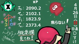 【XP2373～】2400いきたい！【スプラ3】