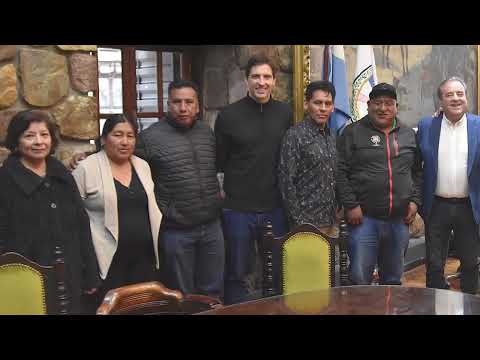 4 de abril de 2025- El Vicegobernador recibio a Comisionados de Valle Grande - Marcos Lino Santos