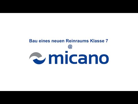 Micano Donaueschingen Reinraum Klasse 7 Zeitraffer Video