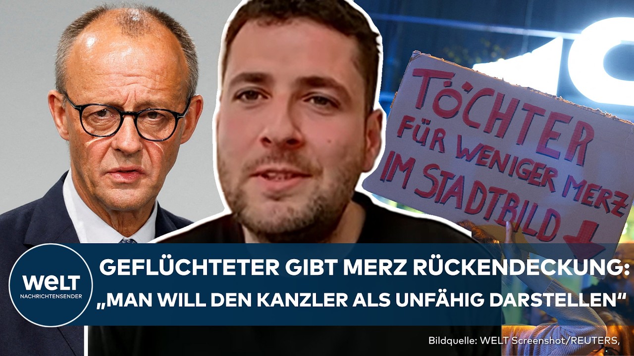 RYYAN ALSHEBL: Syrischer Politiker gibt Merz Rückendeckung! "Gewaltbereite Männer" im Stadtbild