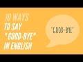 10 Ways to say 