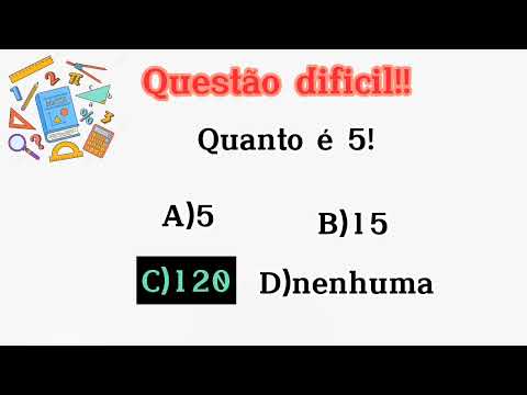 Quiz de matemática