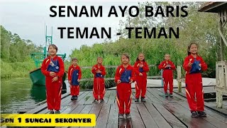 Download lagu SENAM AYO BARIS TEMAN - TEMAN || SDN 1 SUNGAI SEKONYER mp3