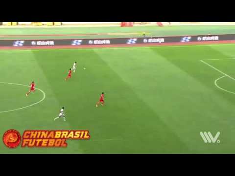 Gol Wu Lei - Yanbian Fude x Shanghai SIPG - 17a rodada da Super Liga da China 2017
