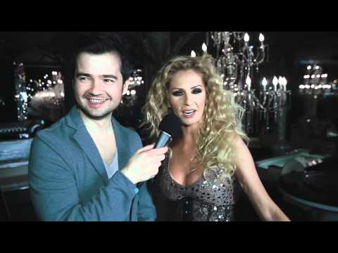 Andreea Banica & Laurentiu Duta - Shining heart (making of videoclip)