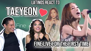 Download lagu Waleska & Efra react to GIRLS GENERATION's TAEYEON - Fine LIVE Concert in Seoul|FIRST TIME REACTION mp3