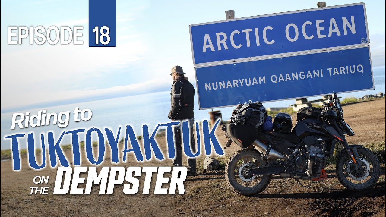 I Rode to the Arctic Ocean — Final Leg to Tuktoyaktuk