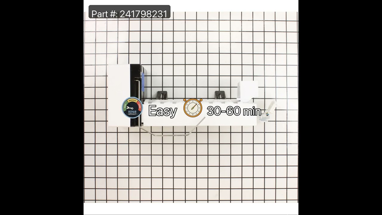 Replacing the Refrigerator Ice Maker Assembly