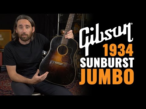 1934 Sunburst Gibson Jumbo | CME Vintage Demo | Nathaniel Murphy