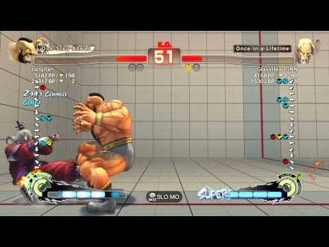 SSF4 AE 2012 Zangief (zangitan) vs Gen (GlassHeartONN) Japanese Ranking Match