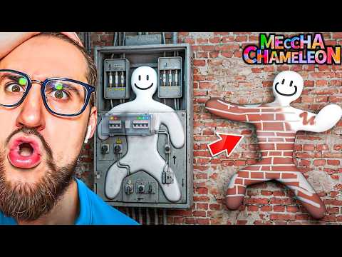 20 ЧЕЛОВЕК vs ХАМЕЛЕОН ПРЯТКИ! САМЫЙ ЧИТЕРСКИЙ РИСУНОК для ПРЯТОК! УГАР В MECHA CHAMELEON