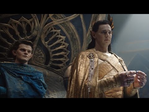 The Rings of Power - Episode 8 Forging plans scene