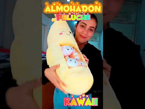 Almohadon Peluche Con Hijitos 47cm - Video