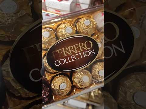 Ferrero collection box 😱 #shorts #ferrerorocher #collection #ferrero #chocolate