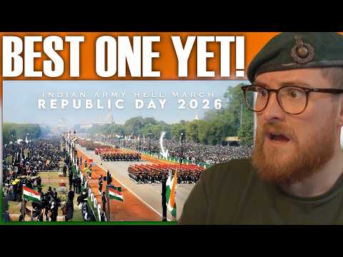 Indian Army Hell March 2026 | Republic Day Parade | Royal Marine Reacts!
