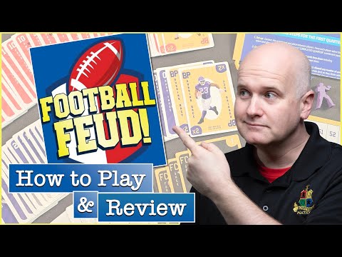 Football Feud! - How to Play and Review