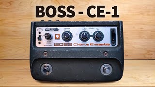 Boss CE-1 Chorus Ensemble - What To Know & Where To Buy Boss CE-1 Chorus Ensemble - What To Know & Where To Buy