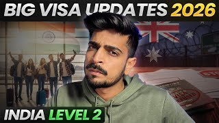 Australia Visa Update 2025-26🇦🇺 | India Level 2 Upgrade Explained + Visa Ban Truth