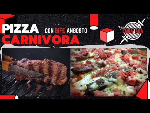 PIZZA CARNIVORA CON BIFE ANGOSTO | La Embajada