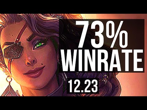 SAMIRA & Nautilus vs CAIT & Lux (ADC) | 73% winrate, 11/1/2, Legendary | KR Master | 12.23