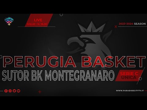 SERIE C UNICA BASKET UMBRIA-MARCHE 2023-2024 - PERUGIA BASKET vs. SUTOR BASKET MONTEGRANARO