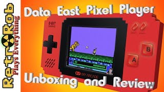 Data East My Arcade Pixel Player Unboxing and Review. Bad Dudes, Burger Time and Waaay More