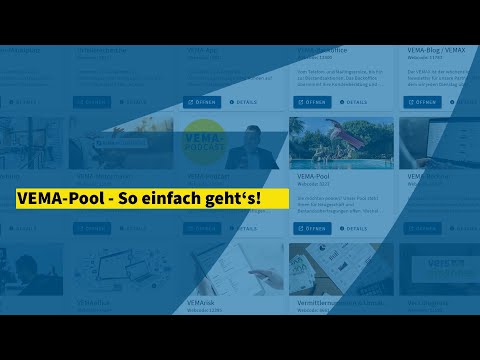 VEMA-Pool - So einfach geht's! (Tutorial)