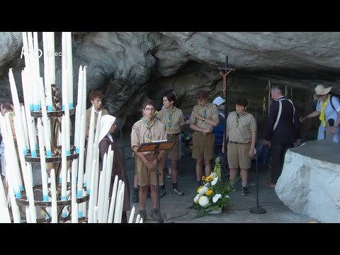 Chapelet du 26 juillet 2023 à Lourdes