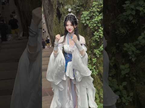 [XianNi] Looks too identical 💙✨Li Muwan 💙 #xiannidonghua #donghua #cosplay #btth #anime