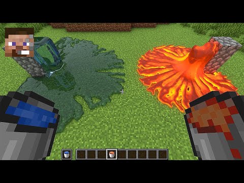 steveee best moments! realistic lava vs water in minecraft! Minecraft memes