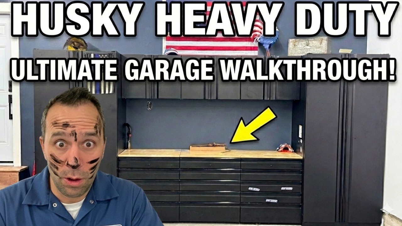 Husky Heavy Duty Garage Cabinets Review: Is This The ULTIMATE Storage Solution?