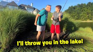 HOA Karen Breaks Kids Fishing Rod