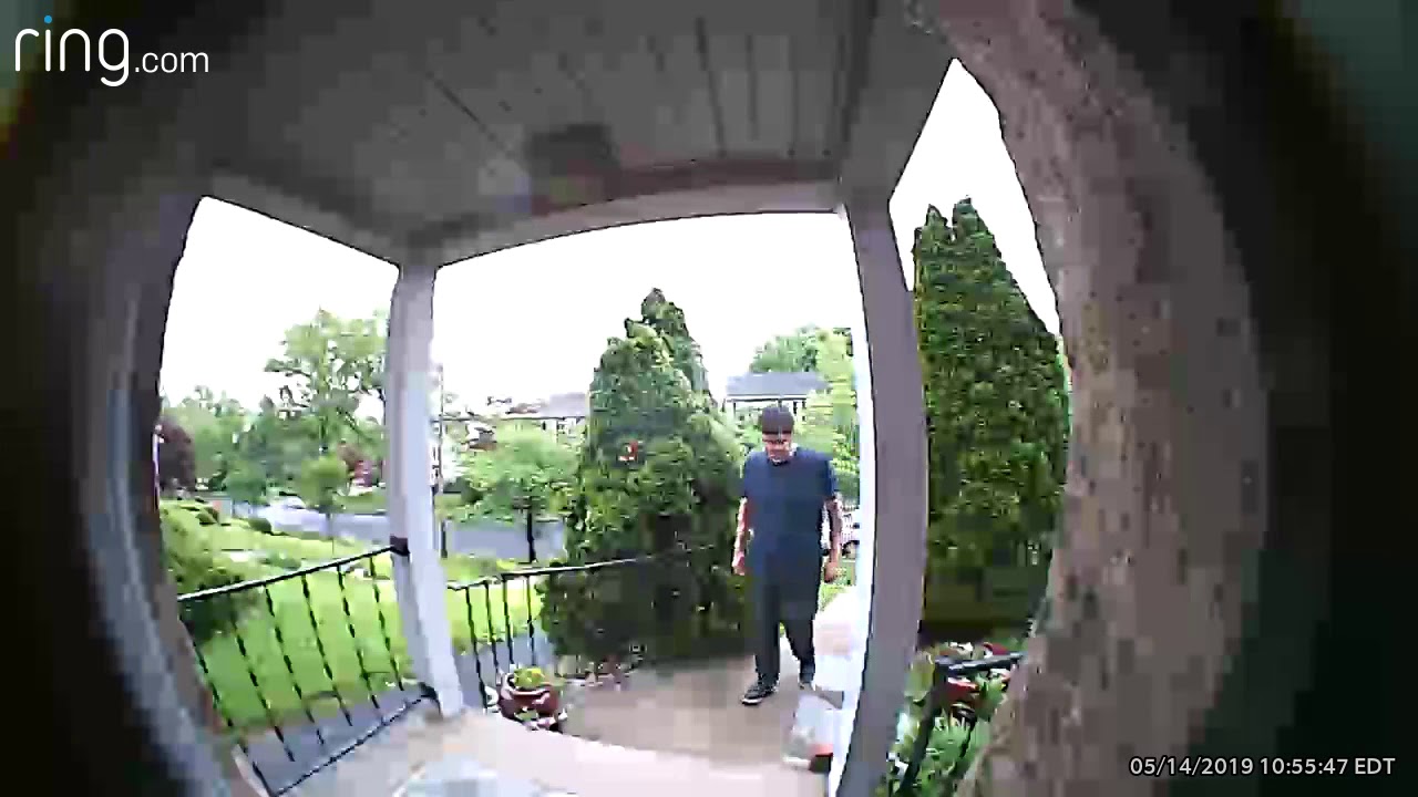 Ring Video Doorbell - Sample Video - YouTube