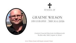 Funeral of Graeme Wilson