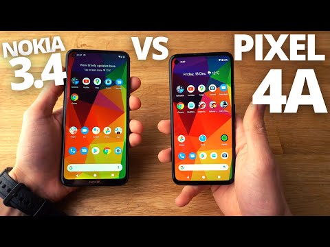 Nokia 3.4 vs Google Pixel 4a - Review Comparison (Sound, Display, Build Quality & Camera)