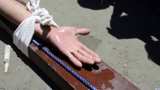 Mipakung Magdarame king Makabebe, 2017 (Crucified Penitent in Macabebe, 2017)