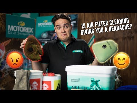 MOTOREX Air Filter Cleaning Kits