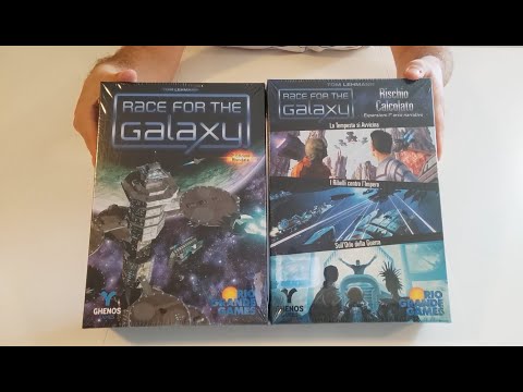Unboxing Race For The Galaxy + Espansioni - Gioco da Tavolo (136# Unboxing Non Richiesto)
